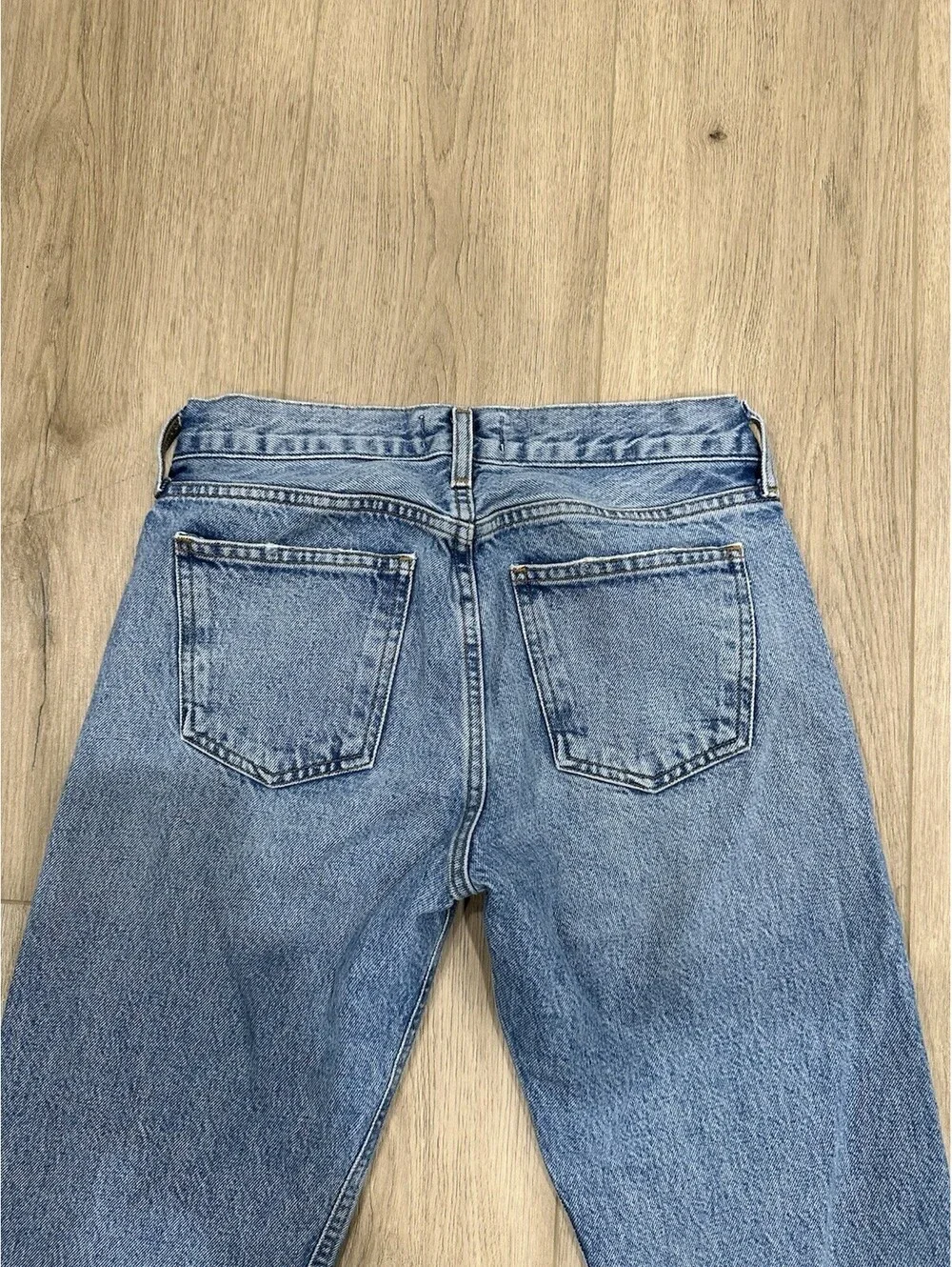 Agolde Amber Straight Jeans Blue Size 24